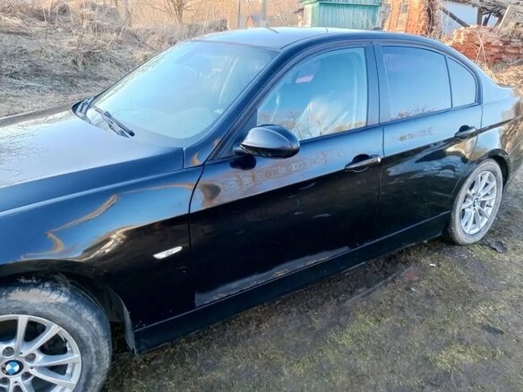 2007 BMW 3 серии 320i V (E90/E91/E92/E93), чёрный, 950000 рублей - вид 6