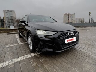 2022 Audi A3 30 TFSI IV (8Y), чёрный, 1776680 рублей, вид 4
