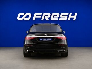 2020 Mercedes-Benz S-Класс 350 d Long 4MATIC VII (W223), чёрный, 9299077 рублей, вид 4