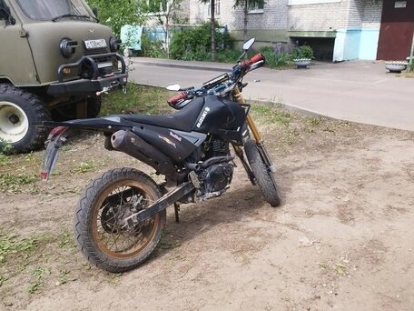 2009 Baltmotors Motard 200, чёрный, 75000 рублей, вид 2