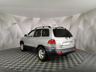 2003 Hyundai Santa Fe I, серебристый, 375150 рублей, вид 4