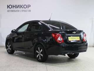 2013 Chevrolet Aveo II, чёрный, 569000 рублей, вид 4