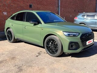 2021 Audi Q5 Sportback 45 TFSI I (FY), зелёный, 6200000 рублей, вид 2