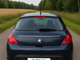 2012 Peugeot 308 I Рестайлинг, синий, 690000 рублей, вид 3