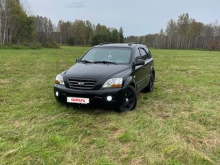 2008 Kia Sorento I Рестайлинг, чёрный, 900000 рублей, вид 1