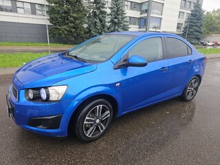 2013 Chevrolet Aveo II, синий, 550000 рублей, вид 1