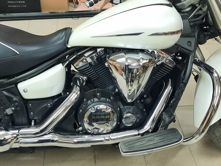 2007 Yamaha XVS1300, белый, 800000 рублей, вид 4