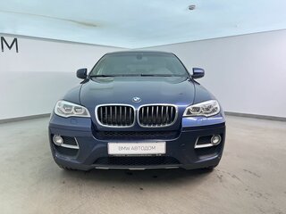 2013 BMW X6 30d I (E71) Рестайлинг, синий, 2390000 рублей, вид 3
