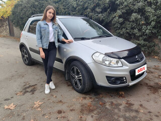 2013 Suzuki SX4 I (Classic) Рестайлинг, серебристый, 850000 рублей, вид 1