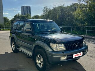 2000 Toyota Land Cruiser Prado 90 Series Рестайлинг, чёрный, 2250000 рублей, вид 2
