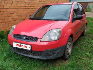 2007 Ford Fiesta Mk5, красный, 350000 рублей, вид 1