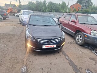 2016 Hyundai Solaris I Рестайлинг, белый, 620000 рублей, вид 1