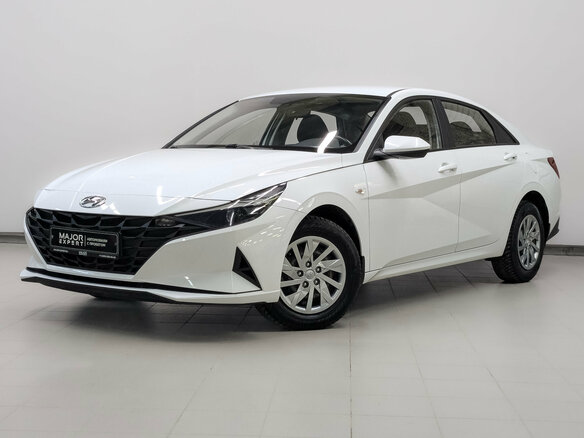 2021 Hyundai Elantra VII (CN7), белый, 1825000 рублей