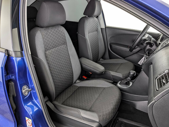 2019 Volkswagen Polo V Рестайлинг, синий, 1195000 рублей - вид 23