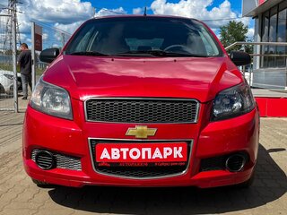 2011 Chevrolet Aveo I Рестайлинг, красный, 385000 рублей, вид 2