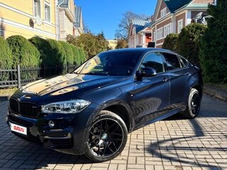 2016 BMW X6 30d II (F16), чёрный, 3300000 рублей, вид 4