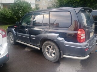 2004 Hyundai Terracan I Рестайлинг, чёрный, 450000 рублей, вид 4