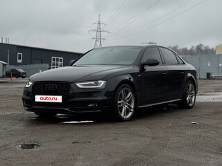 2014 Audi A4 IV (B8) Рестайлинг, чёрный, 1799000 рублей, вид 1