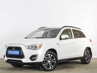 2012 Mitsubishi ASX I Рестайлинг, белый, 1129000 рублей, вид 3