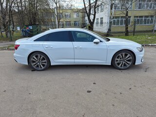 2022 Audi A6 40 TDI V (C8), белый, 6400000 рублей, вид 3