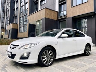 2012 Mazda 6 II (GH) Рестайлинг, белый, 980000 рублей, вид 2