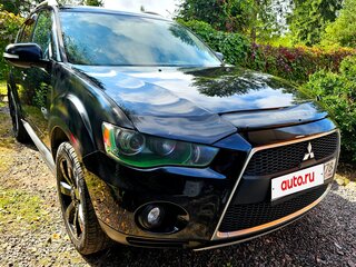 2010 Mitsubishi Outlander II Рестайлинг, чёрный, 1199000 рублей, вид 4