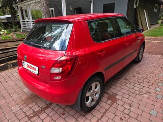 2013 Skoda Fabia II Рестайлинг, красный, 999000 рублей, вид 5