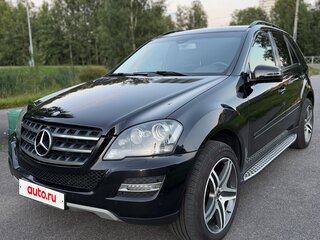 2010 Mercedes-Benz M-Класс 350 II (W164) Рестайлинг, чёрный, 1670000 рублей, вид 1