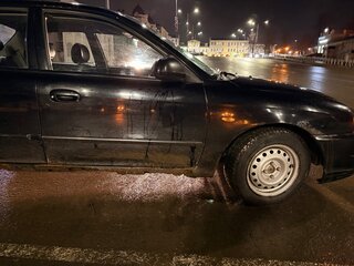 2004 Kia Spectra I Рестайлинг 2, чёрный, 90000 рублей, вид 3