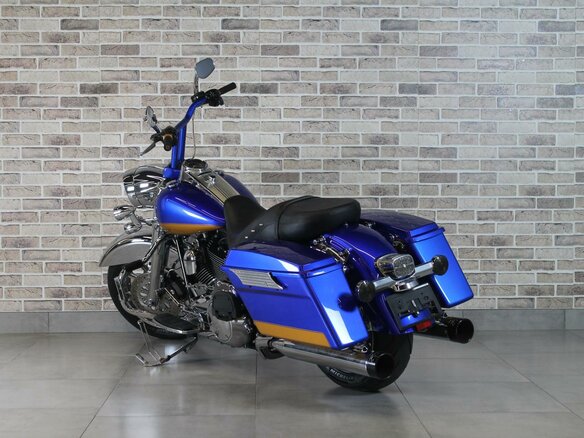 2008 Harley-Davidson Road King, синий, 907000 рублей - вид 7