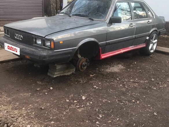 1984 Audi 80 III (B2), серый, 600000 рублей - вид 1