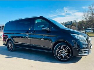 2019 Mercedes-Benz V-Класс Long 300 d длинный III (W447) Рестайлинг, чёрный, 6690000 рублей, вид 4