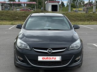 2013 Opel Astra J Рестайлинг, чёрный, 860000 рублей, вид 2