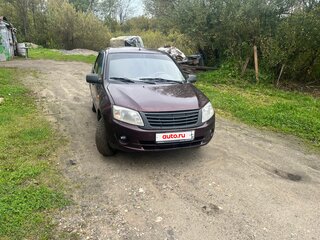 2013 Lada (ВАЗ) Granta I, пурпурный, 240000 рублей, вид 4