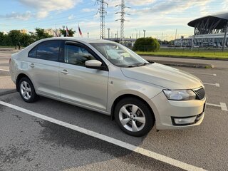 2015 Skoda Rapid I, серебристый, 830000 рублей, вид 5