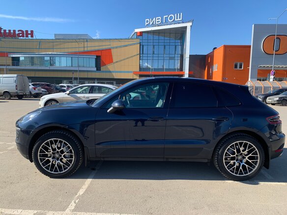 2017 Porsche Macan S Diesel I, синий, 3777777 рублей - вид 1