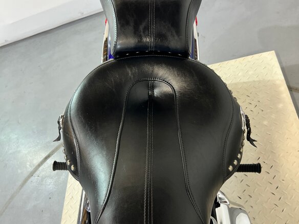 2007 Harley-Davidson Fat Boy, синий, 610000 рублей - вид 6