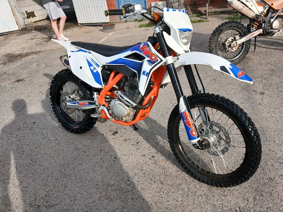 2023 Kayo K4 MX, синий, 120000 рублей