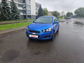 2013 Chevrolet Aveo II, синий, 550000 рублей, вид 2