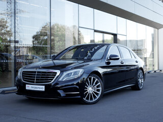 2014 Mercedes-Benz S-Класс 500 Long VI (W222, C217), чёрный, 3081981 рублей, вид 1