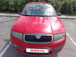 2007 Skoda Fabia I Рестайлинг, красный, 105000 рублей, вид 2