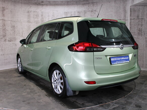 2013 Opel Zafira C, зелёный - вид 7