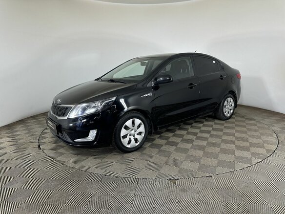 2015 Kia Rio 6-speed III, чёрный