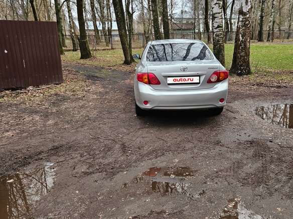 2007 Toyota Corolla AMT X (E140, E150), серый, 590000 рублей - вид 6