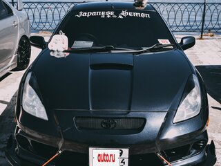 2002 Toyota Celica VII (T230), чёрный, 1050000 рублей, вид 1