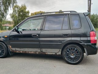 2001 Mazda Demio I (DW), чёрный, 239000 рублей, вид 3