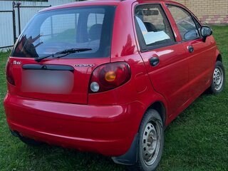 2010 Daewoo Matiz I Рестайлинг, красный, 310000 рублей, вид 4