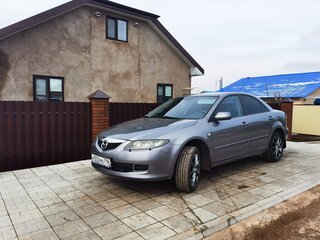 2006 Mazda 6 I (GG) Рестайлинг, серый, 750000 рублей, вид 1