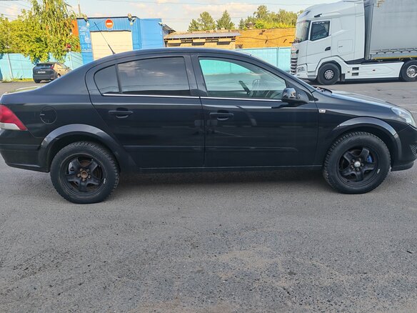 2008 Opel Astra H Рестайлинг, чёрный, 345000 рублей - вид 6