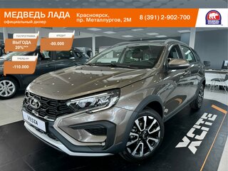 2026 Lada (ВАЗ) Vesta SW Cross I Рестайлинг (NG), коричневый, 2043000 рублей, вид 1